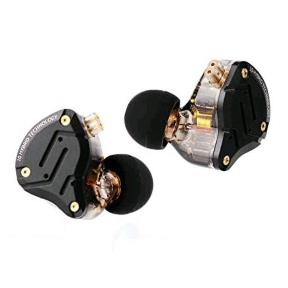 KZ ZS10 Pro 4BA+1DD 5 Driver In-Ear Hifi Metal Earphones With Detachable Cable